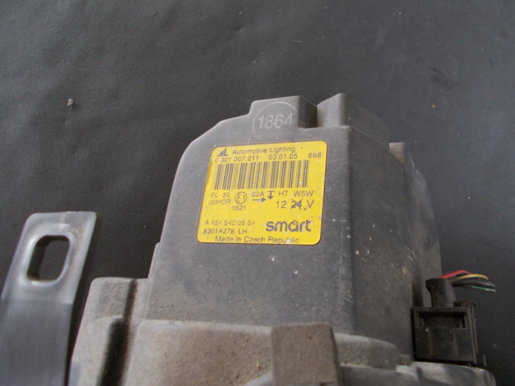 фото №4, Лампа левая передняя smart forfour europa