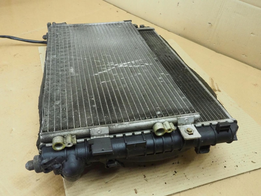 фото №16, Mini cooper r50 1.6b 2005r комплект радиатор вентилятор