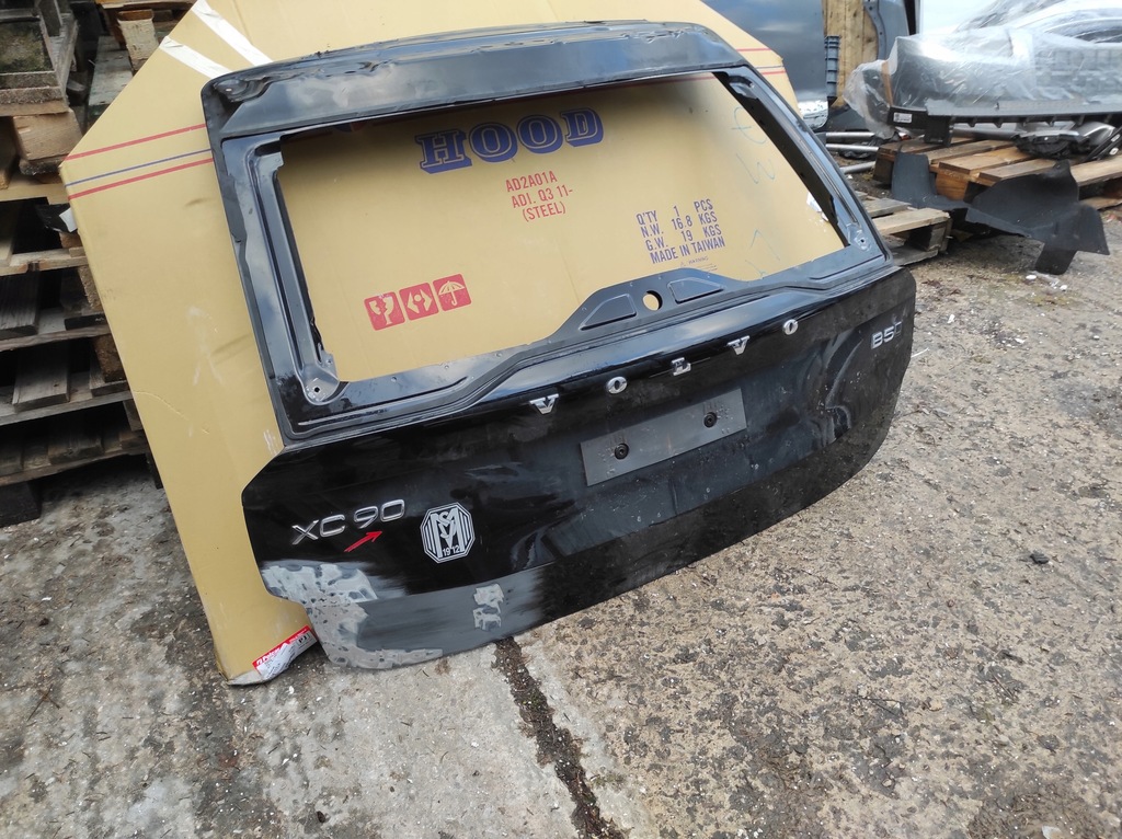 фото №10, Volvo xc90 крышка багажника багажника задняя задняя