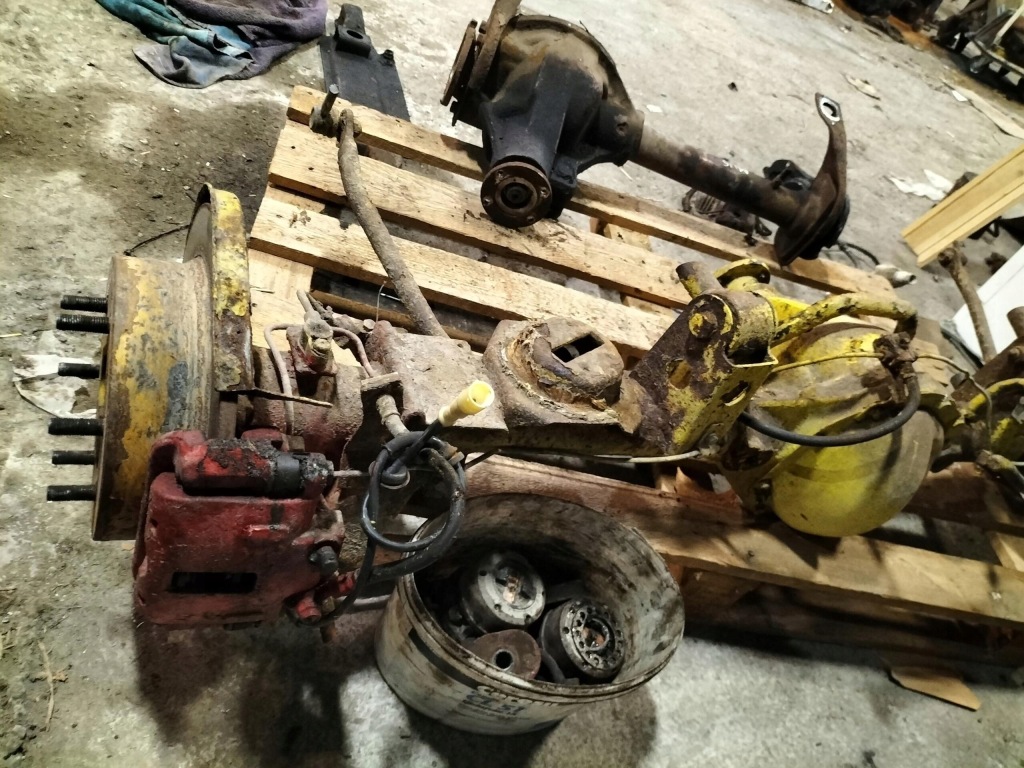 Міст задні ssangyong musso 2.9 td 39:11 Зі Шроту