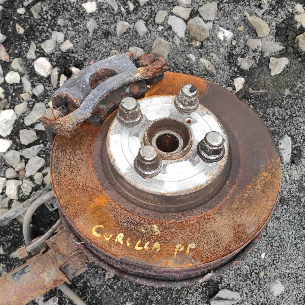 фото №8, Поворотний кулак амортизатор права toyota corolla e12 2.0