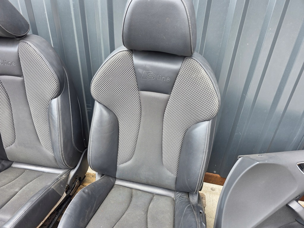 фото №13, Сидіння сидіння комплект audi a3 8v sportback 5-двері шкіра+ матеріал s line !!!