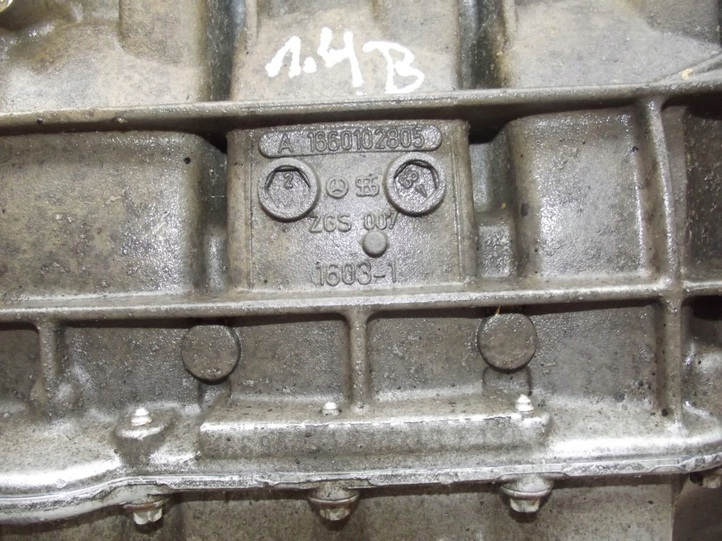 Mercedes w168 1.4b 99' автоматична коробка передач двигун zgs007 повний комплект ze zdjęcia Оригінал