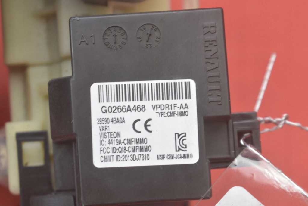 фото №8, Замок зажигания ключ 285904ba0a nissan qashqai 2 ii j11 1.3 dig-t 140 km 17-21