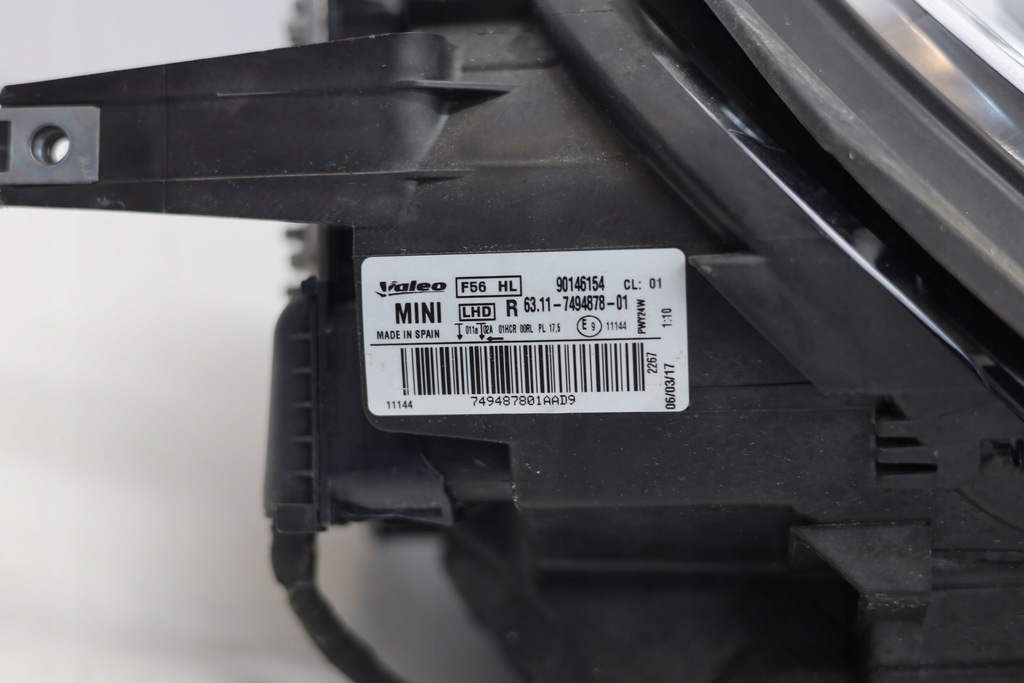 фото №10, Перед mini f55 f56 f57 jcw капот бампер лампа pas c19