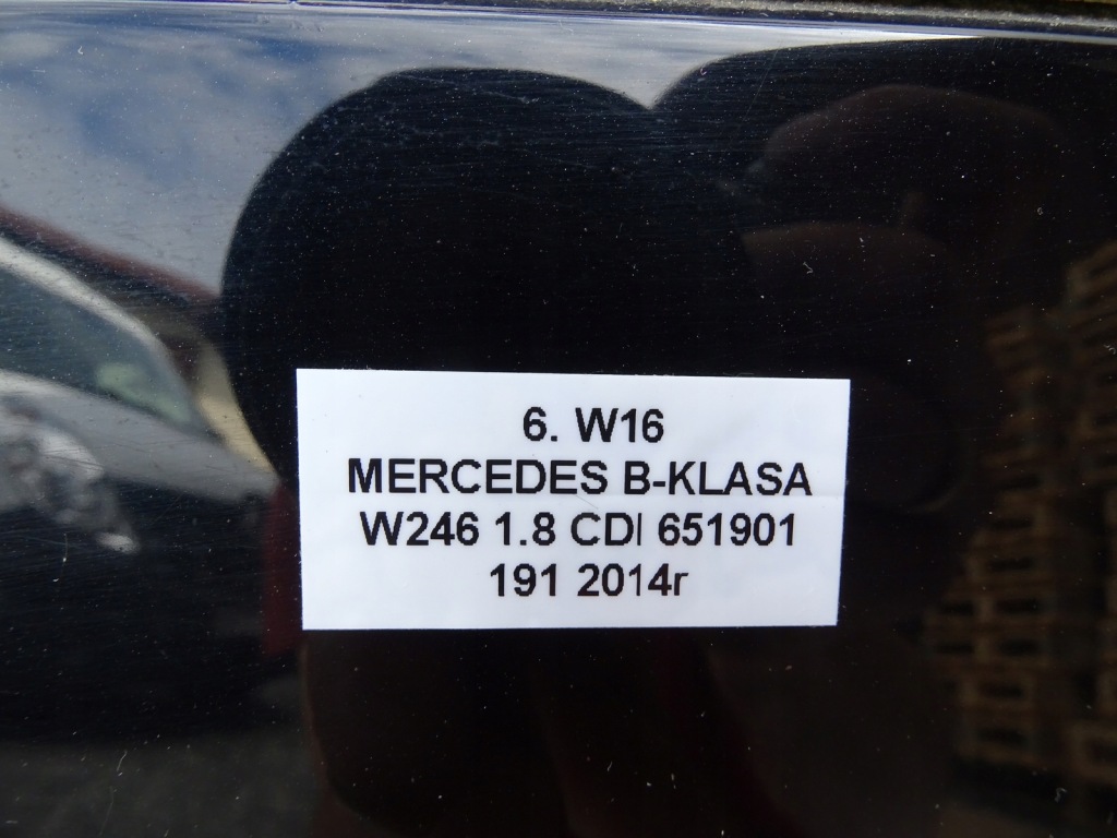 Кришка багажника задній задня багажника з скло mercedes b klasa w246 11-18r лак 191 Київ