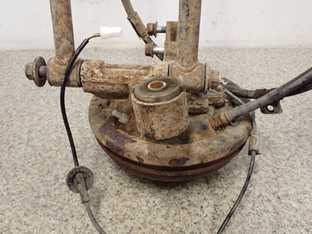 фото №5, Hyundai matrix 06- поворотный кулак задняя левая