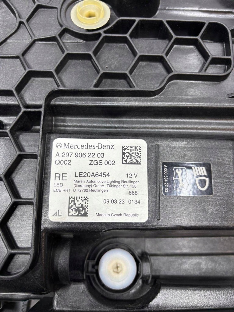 Mercedes eqs 297 w297 digital light лампа правая перед передняя 2979062203 Киев