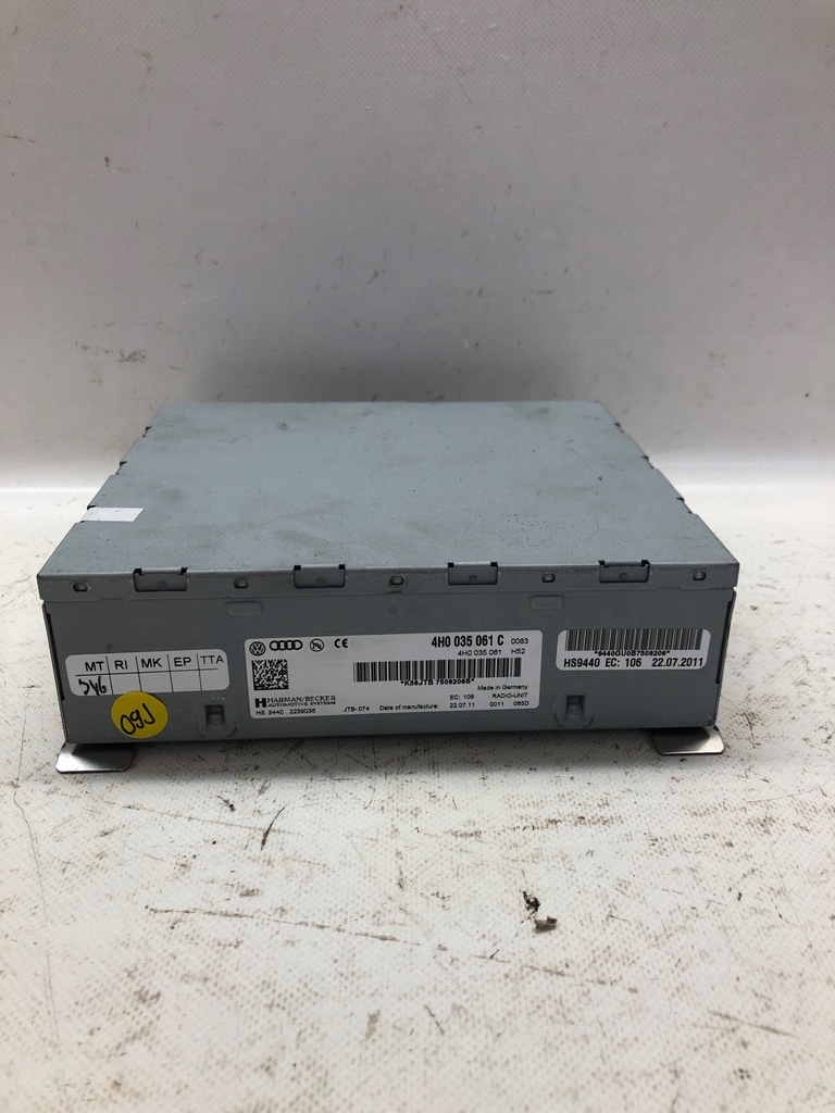 фото №1, Тюнер модуль радіо 4h0035061c audi a8 d4