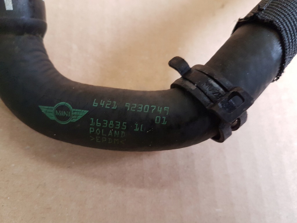 фото №2, Wąż wody mini r56 r57 r60 1.6d 9230749 -доставка-