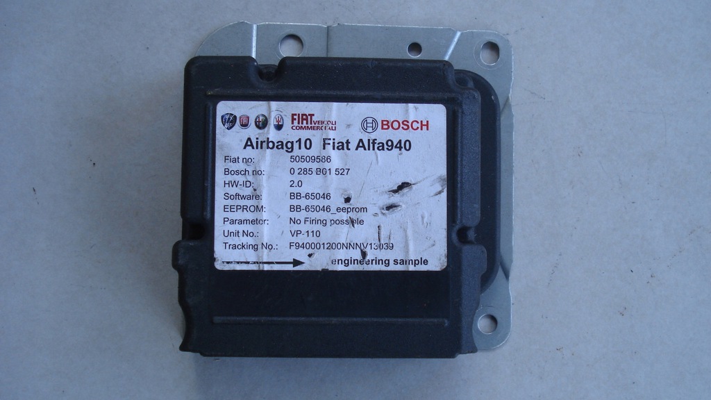 фото №1, Датчик подушка безпеки 50509586 alfa romeo giulietta