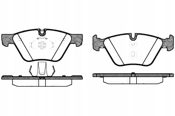 Remsa тормозные колодки тормозные remsa 34116775310 341168580 Цена