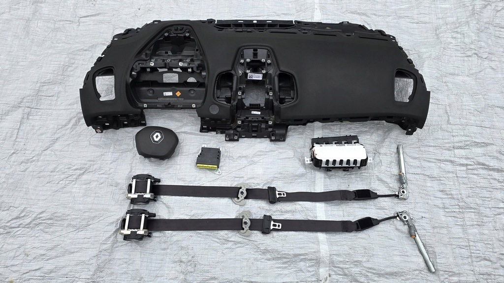 фото №1, Приборная панель консоль подушки безопасности ремни натяжители датчик renault espace v 5 lift qq-2