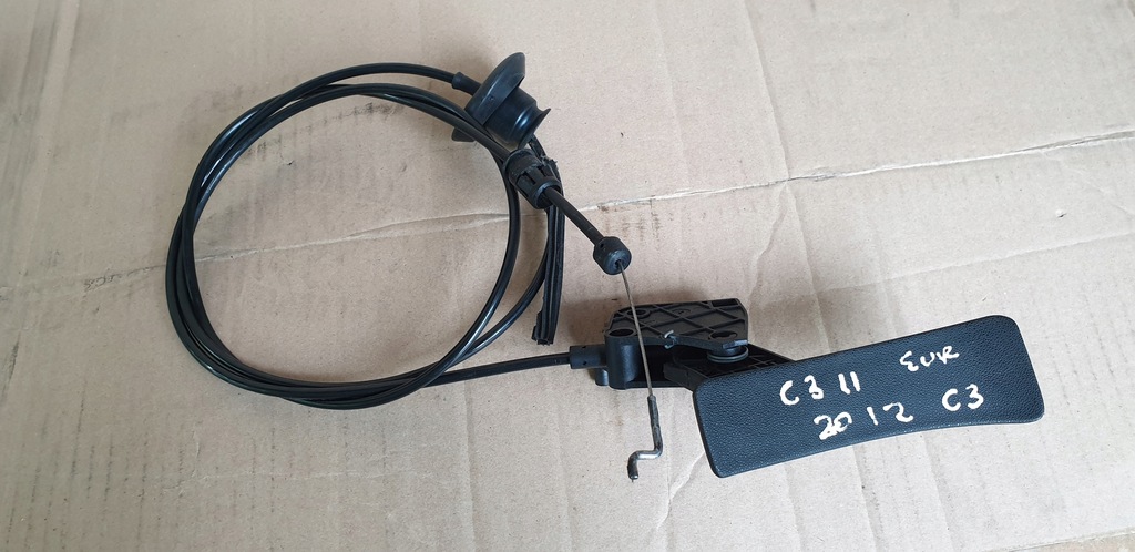 фото №5, Ручка трос капот ручка citroen c3 ii 2010-2016