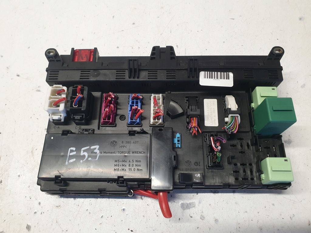 фото №1, Коробка запобіжників bmw оригінальний номер 6907395