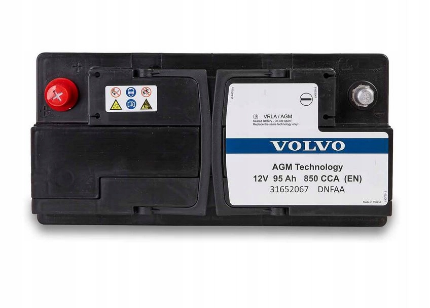 Купити Акумулятор 12v 850a 95ah volvo