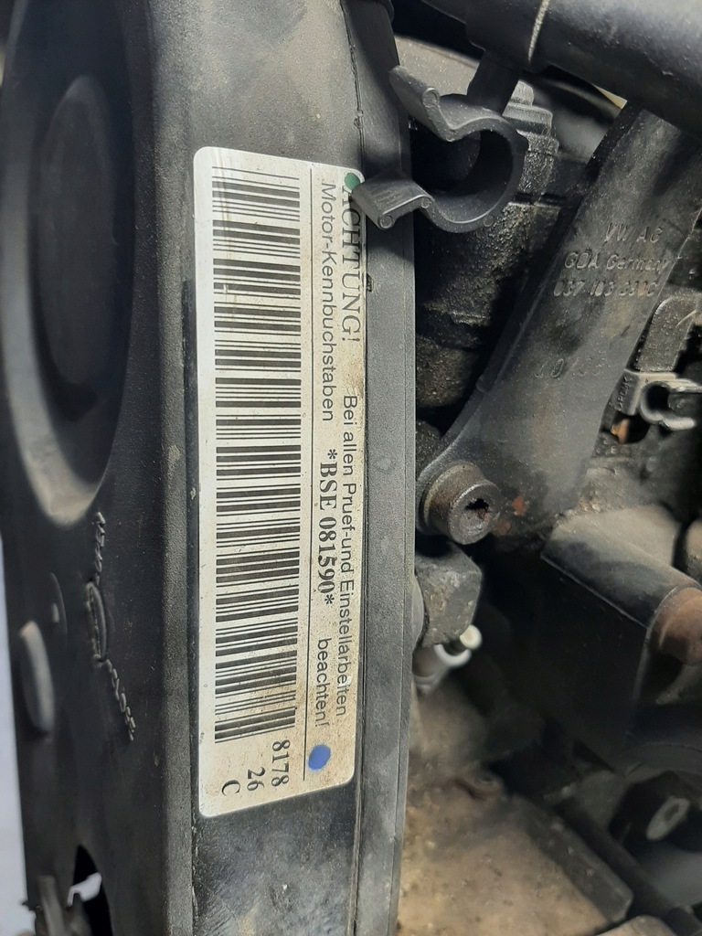 фото №9, Двигун vw jetta iii 1k2 bse 1.6l бензиновий 75kw 2006