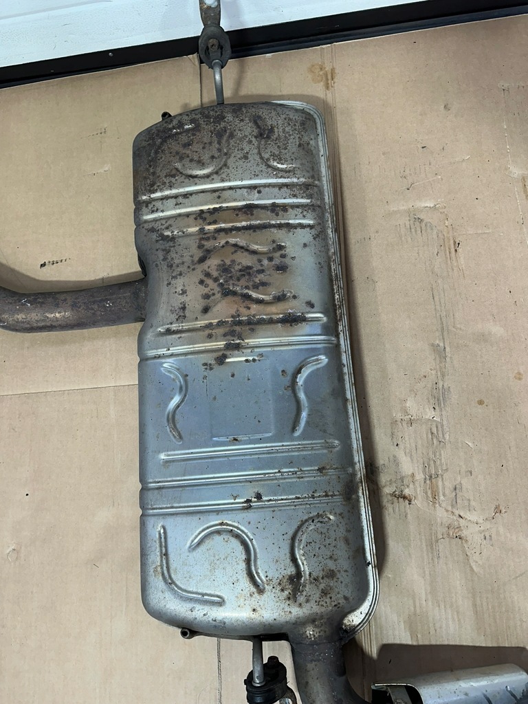 фото №7, Гаситель конечный, корпус, выхлоп задняя, задний mercedes b klasa w246 m