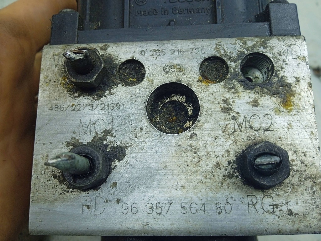 фото №8, Насос abs 9635756480 citroen berlingo i