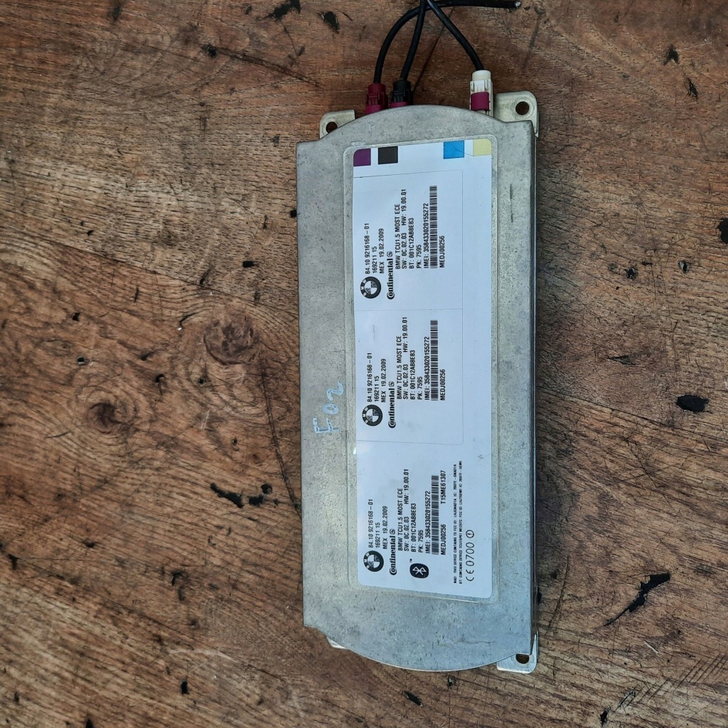 фото №1, F02 модуль bluetooth 9216168 bmw f01