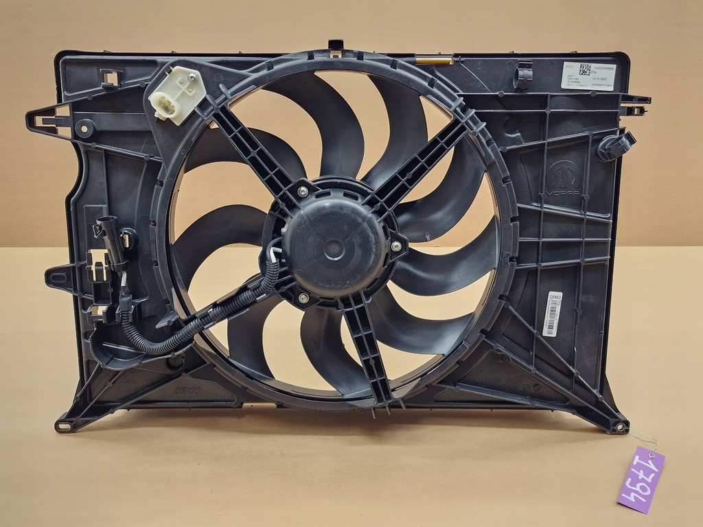 фото №1, Вентилятор jeep renegade fiat 500x