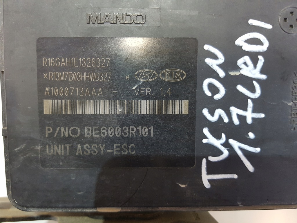 фото №4, Tucson ii 1.7crdi насос блок управления модуль abs oryg