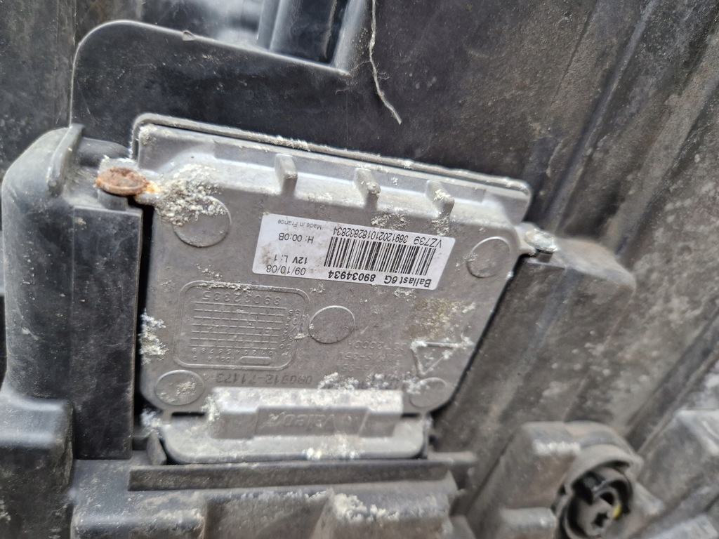 фото №15, Лампа правый перед ксенон citroen c5 iii x7 9689037780