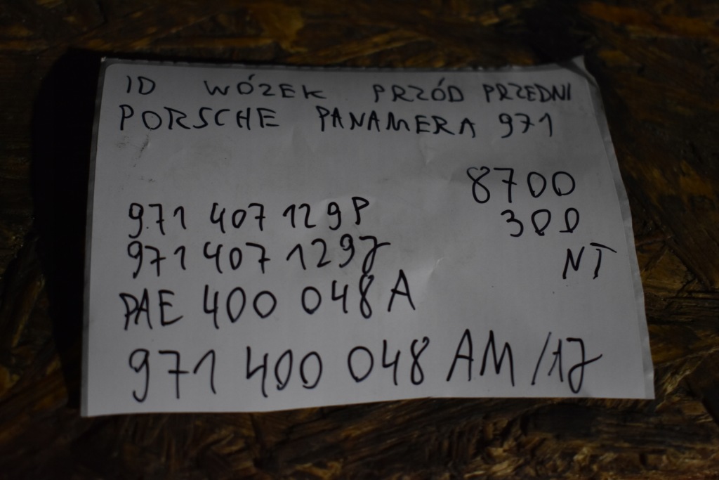 фото №8, Idealny підрамник перед передній porsche panamera 971 1