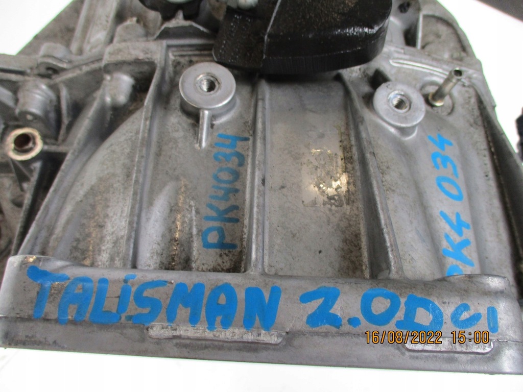 фото №7, Коробка передач передач renault talisman 2,0dci pk4034