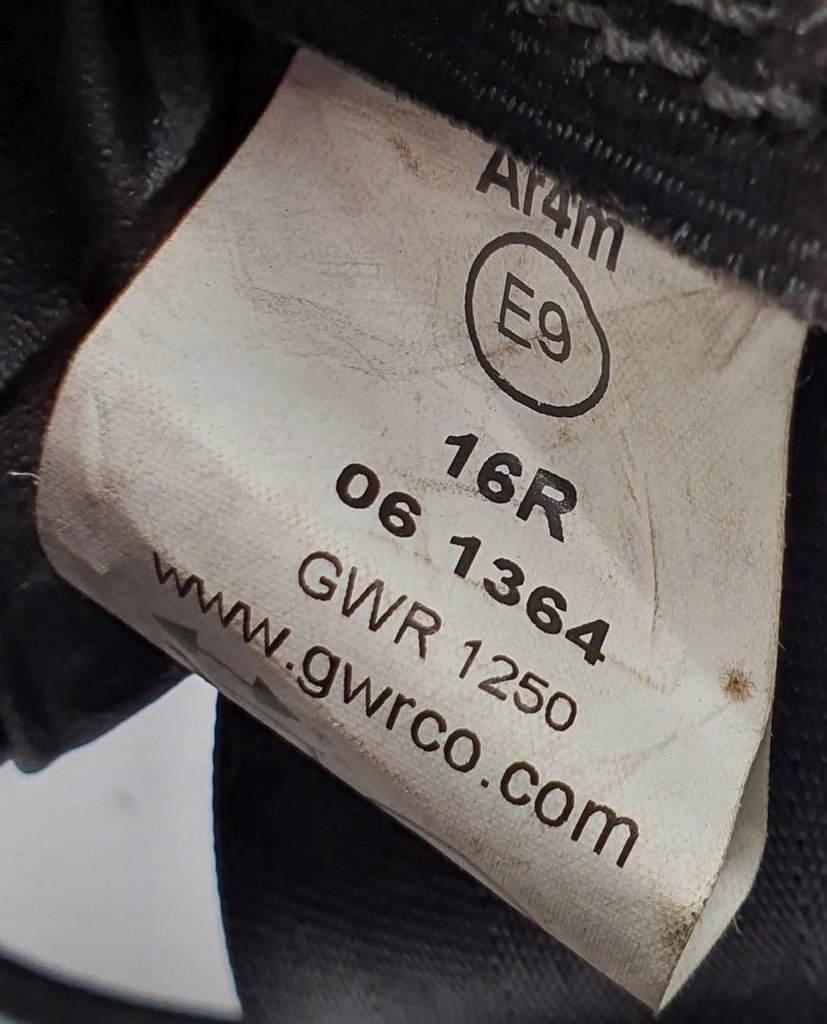 фото №2, Pas безопасности левый задняя mpm ps160 fmvss209