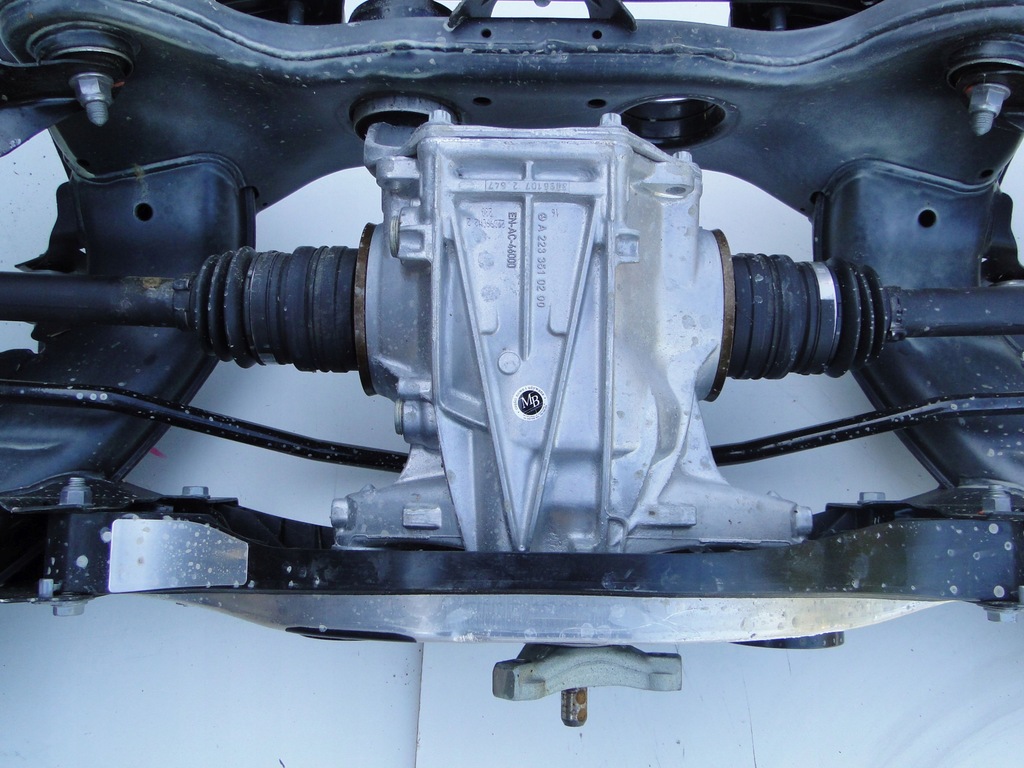 фото №8, Mercedes c klasa 206 w206 мост дифференциал поворотный кулак подрамник задний 4matic
