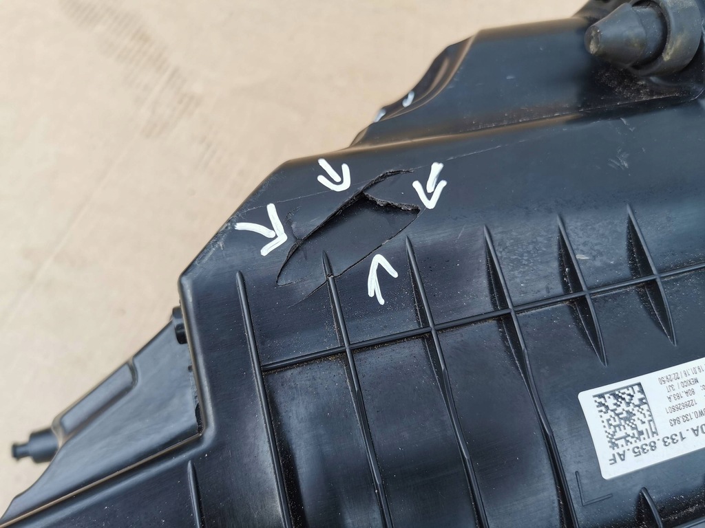 фото №7, Audi q5 ii 80a 16- корпус фільтра повітря фільтр 80a133835af