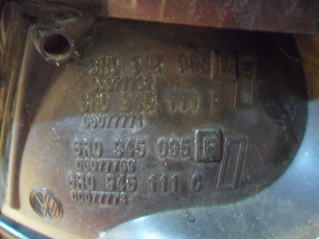 фото №15, Vw polo 6r 09-14 hb лампа задня ліва 6r0945095a