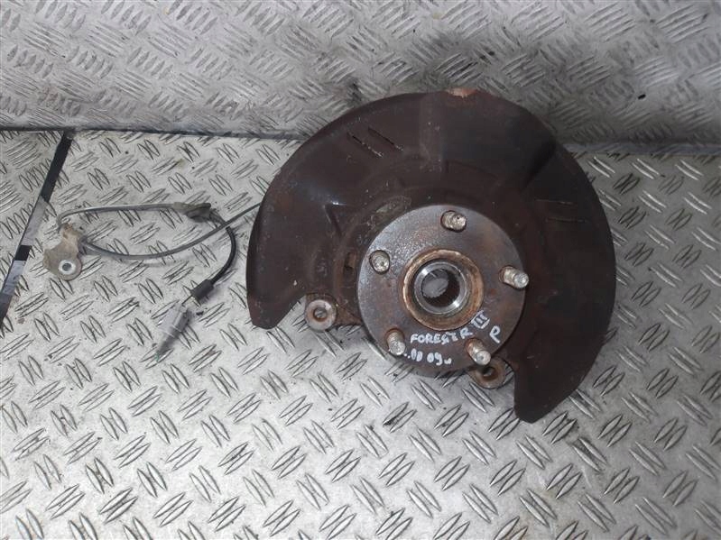 фото №1, Поворотний кулак ступиця правий перед subaru forester iii 2.0 d