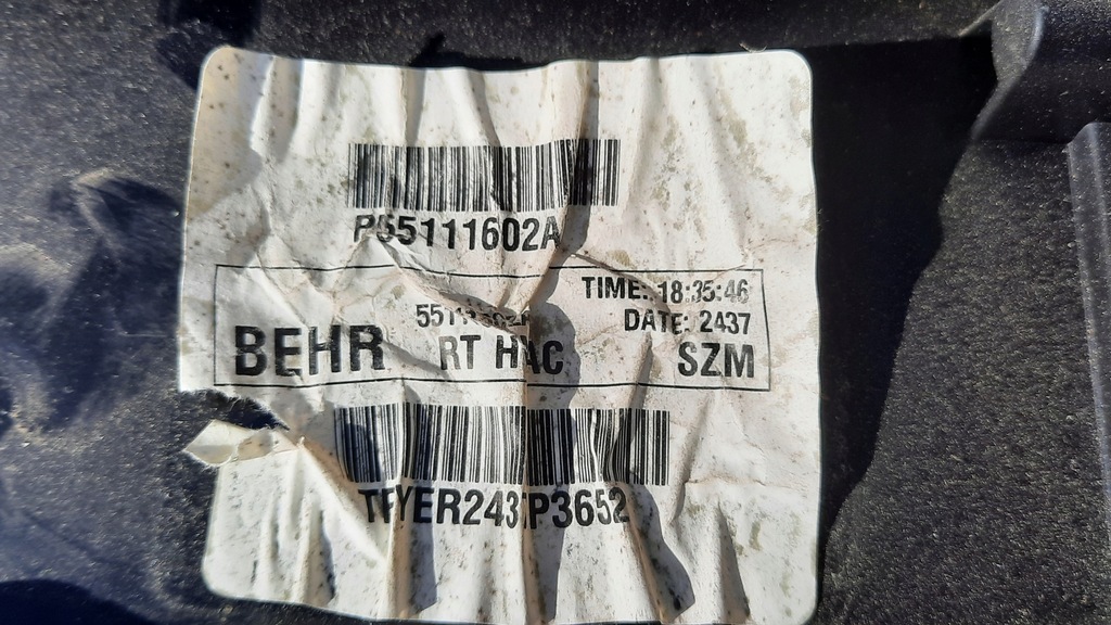 фото №5, Chrysler town country отопитель