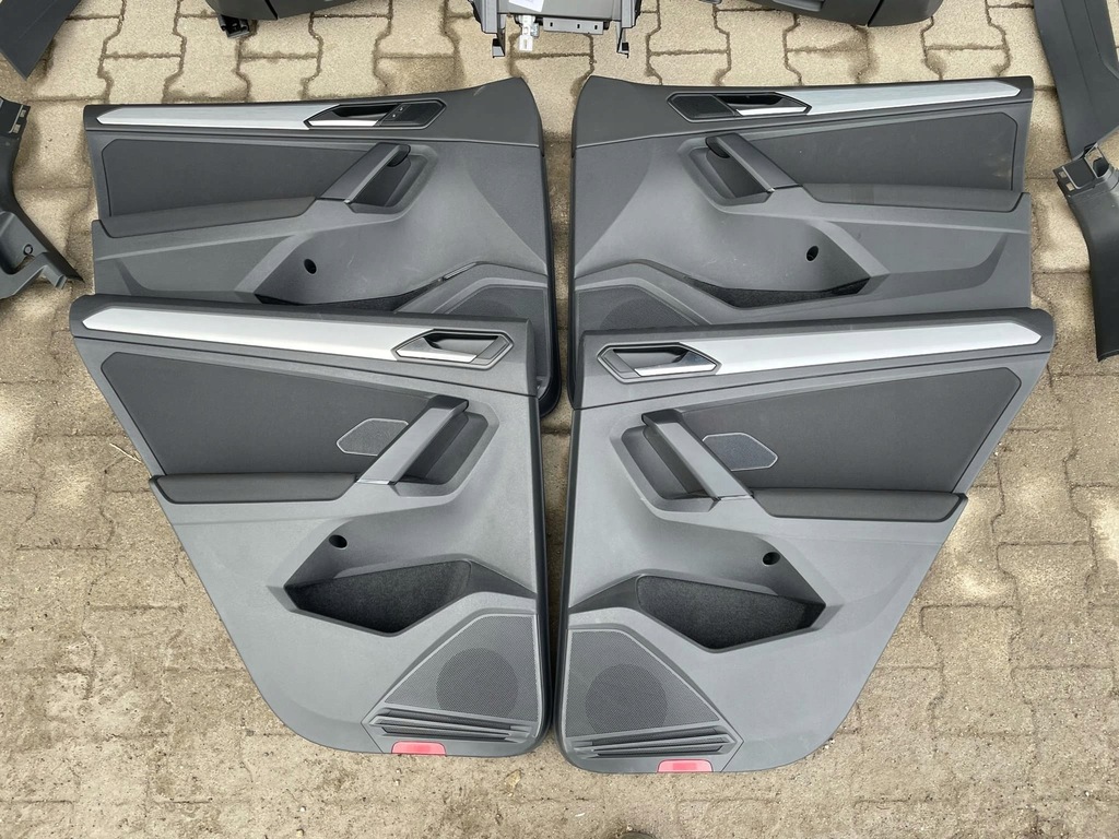 фото №7, Vw tiguan ii сиденья сиденье обшивки туннель материал