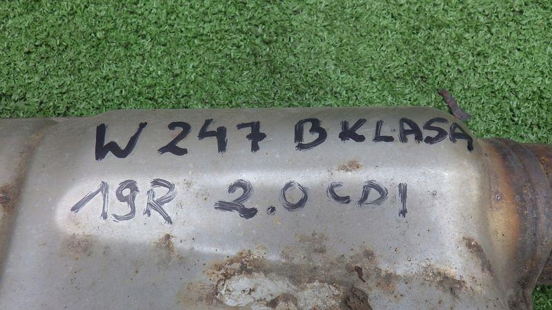 фото №13, Гасник каталізатор вихлоп mercedes w247 2.0 cdi a2474913900 a2139068601