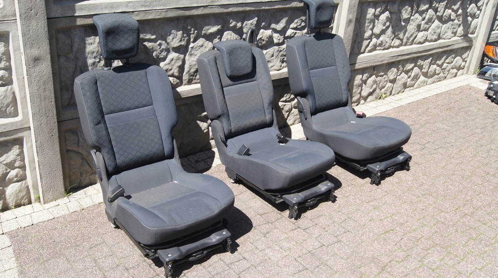 фото №2, Сиденье scenic iii grand drugi ряд комплект