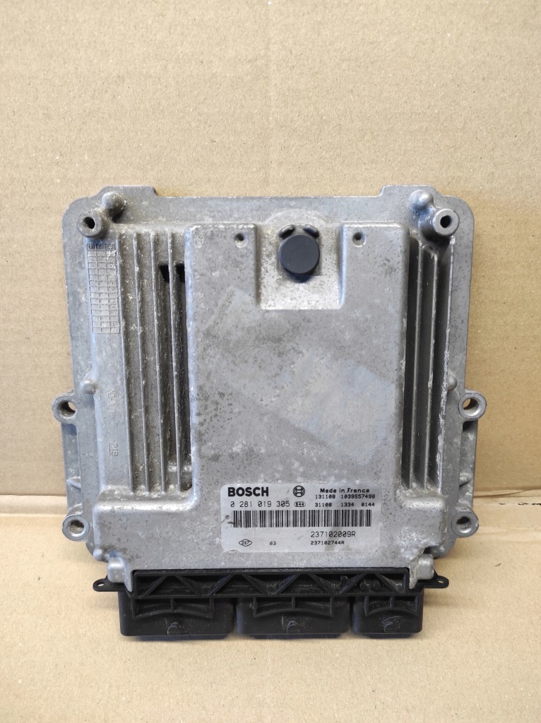 фото №1, Бортовий комп'ютер блок керування двигуна renault scenic iii 1.6dci 0281019305 237102009r
