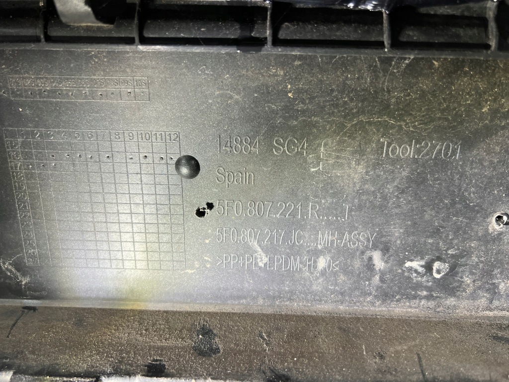 фото №8, Seat leon iii 3 lift бампер передний