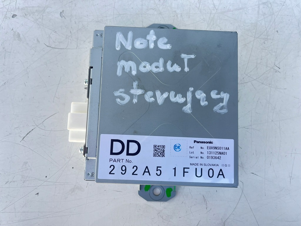 фото №1, Модуль управляющий nissan note e12 292a51fu0a