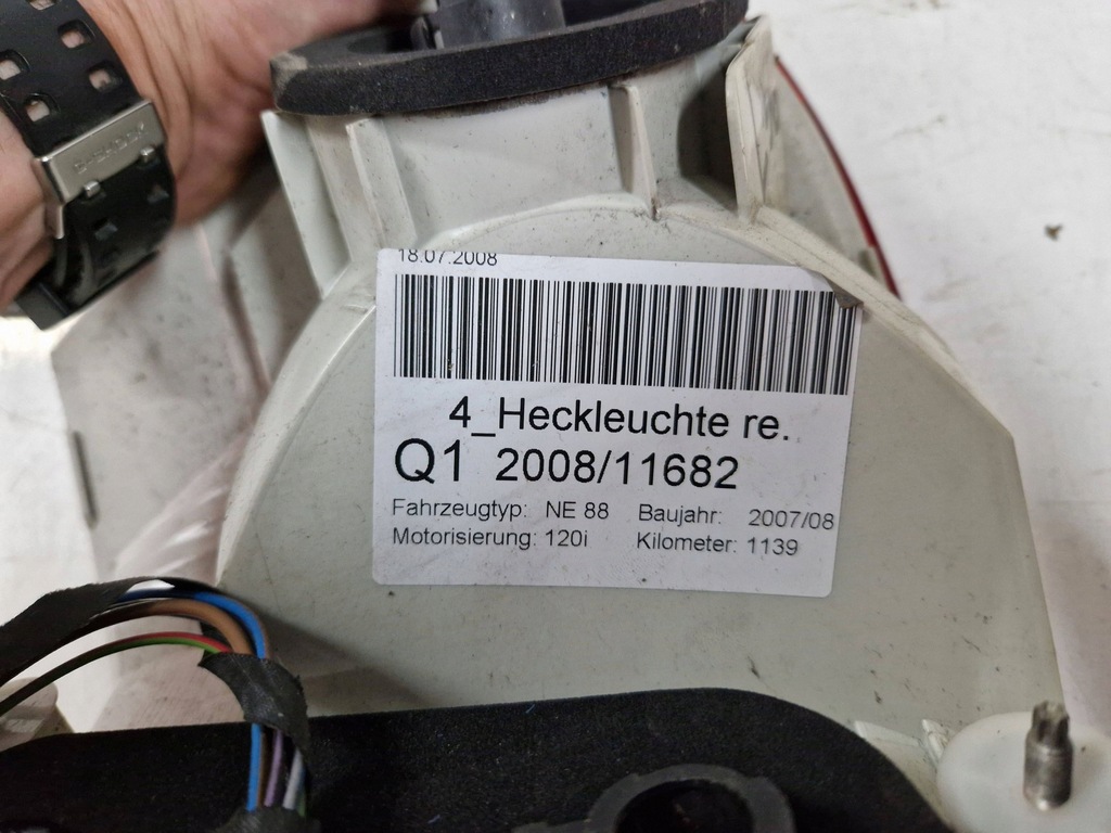 фото №8, Bmw 1 e82 e88 лампа правая задняя 6924520