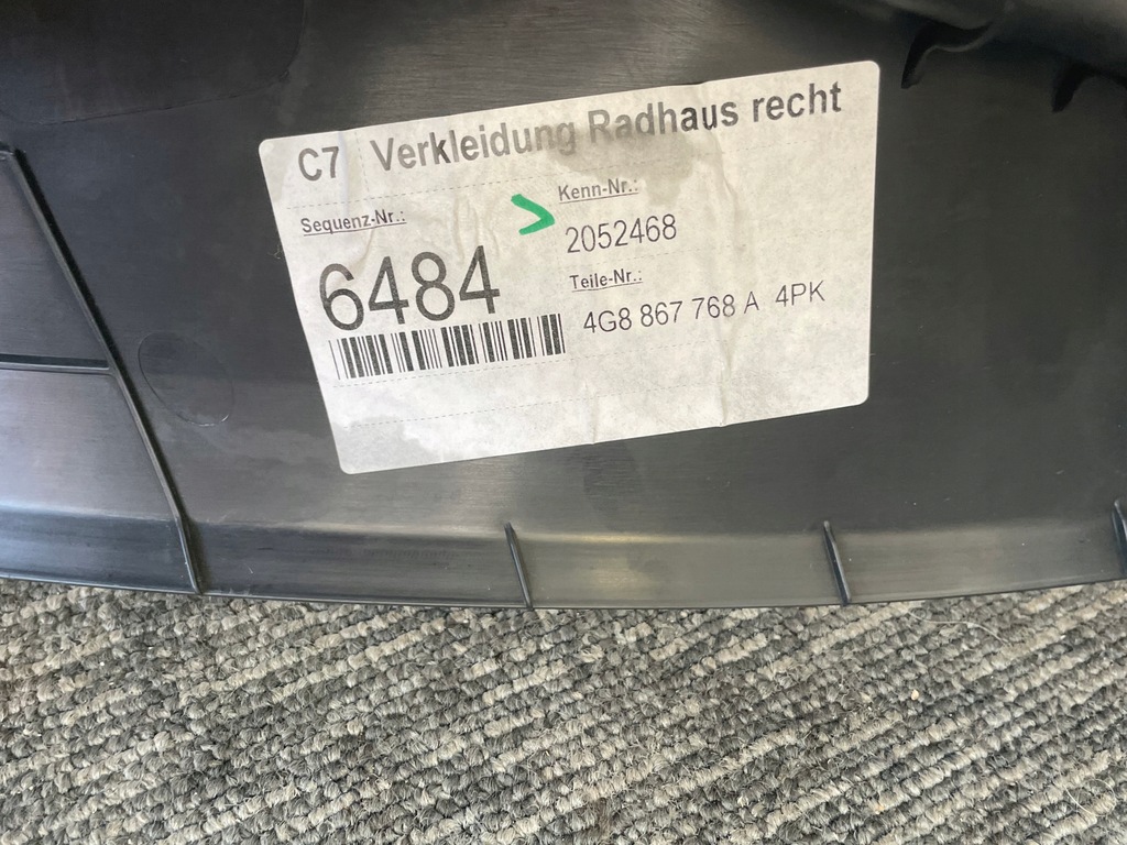 фото №9, Audi a7 c7 s line 3.0tdi 2011r. захист обшивка стійка b молдинг поріг права