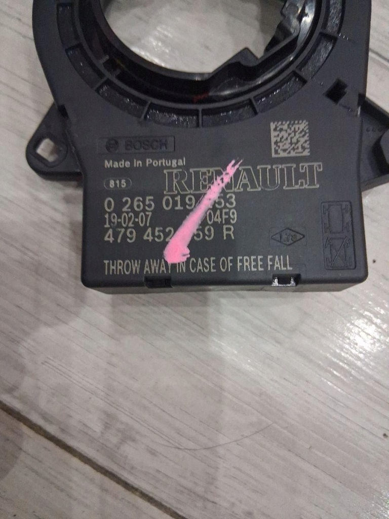 Датчик kąta повороту renault clio iv 479452659r 0265019153 Доставка