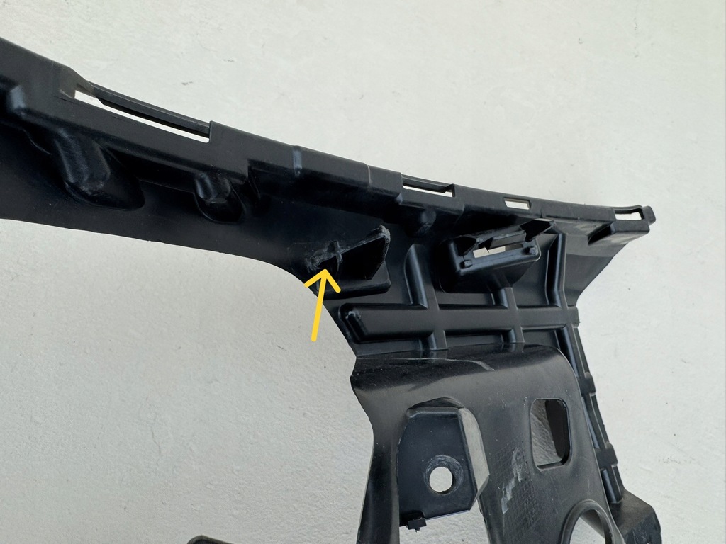 фото №14, Volvo s60 v60 13r- напрямна кронштейн бампера лівий перед 31323840