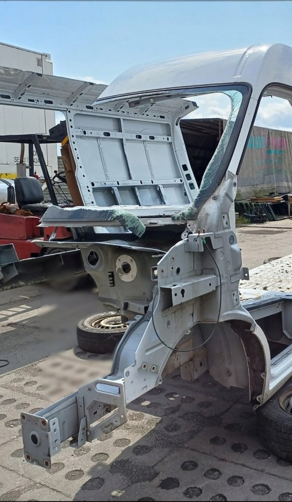 фото №4, Четверть порог лонжерон блок двигателя левый перед левая renault master 3 iii lift 4