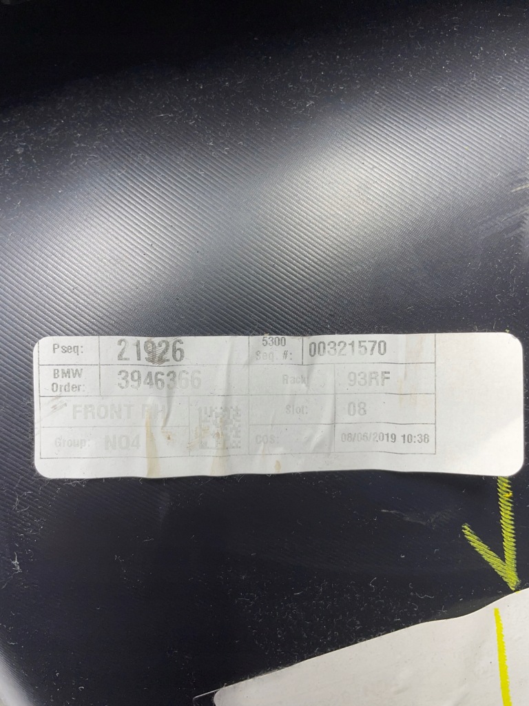 фото №10, Обшивка оббивка правий передній перед правий bmw x3 g01 7410282