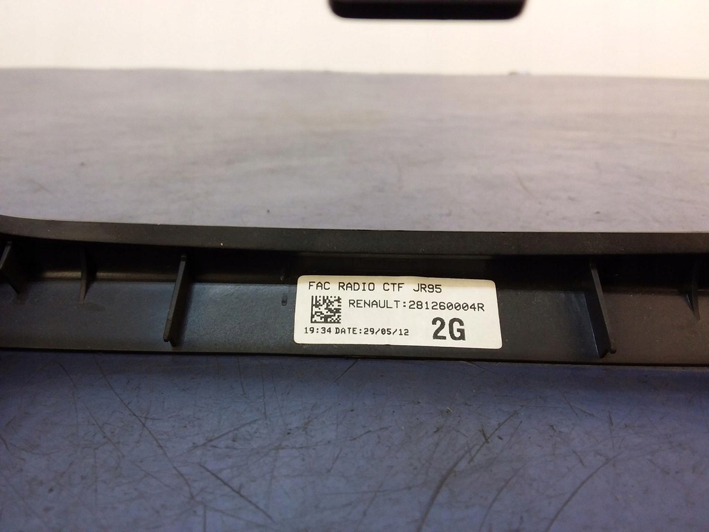 фото №3, Renault grand scenic iii рамка консолі радіо