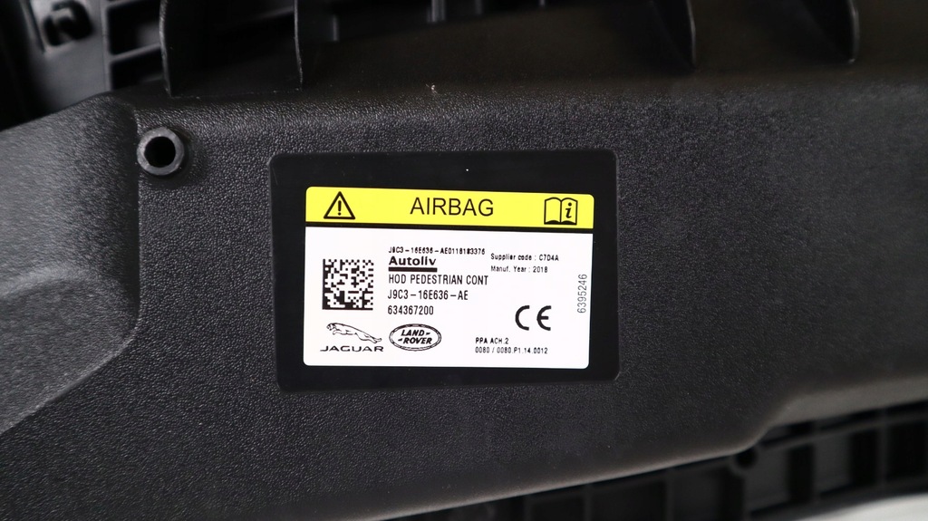 фото №11, Jaguar i-pace x590 капот кришка двигуна