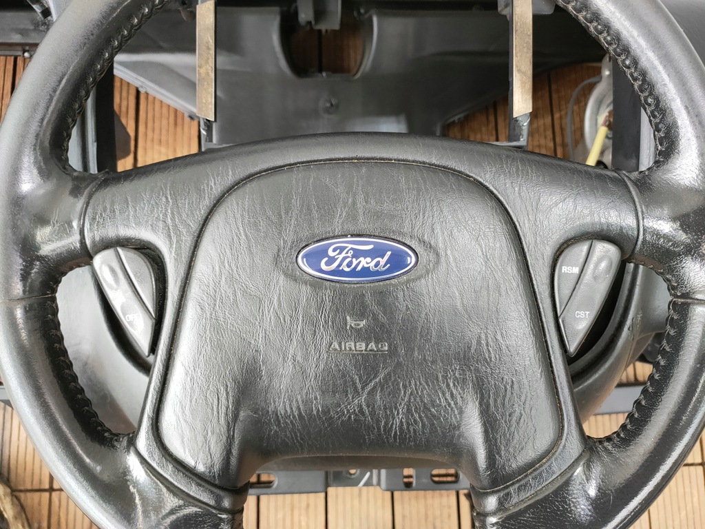 фото №7, Ford maverick ii 01-07 панель приладів приладова консоль подушка безпеки натягувачі ремені оригінальний номер